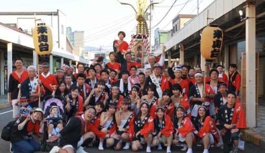 ５年ぶりに、ぎおん柏崎まつりの「たる仁和賀」に70名参加しました。