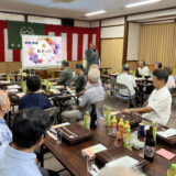 敬老会を開催しました。米山台保育園の園児の太鼓演奏や踊りで盛り上がりました‼