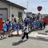 みこし町内まわりを6月7日に実施しました‼