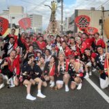 ぎおん柏崎まつりの「たる仁和賀」に50名参加しました。